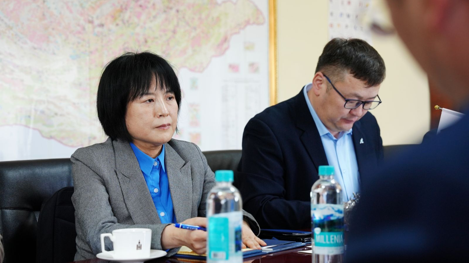 БНСУ-ын Худалдаа, аж үйлдвэр, эрчим хүчний яамны худалдааны хэлэлцээ хариуцсан дэд сайд Квон Хе Жиг хүлээн авч уулзав